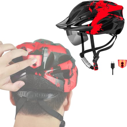 CLVP® Helm Vizier – Fietshelm Vizier – Mountainbike Helm Vizier
