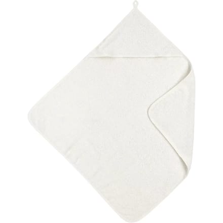 Meyco Baby Uni badcape - badstof - offwhite - 75x75cm