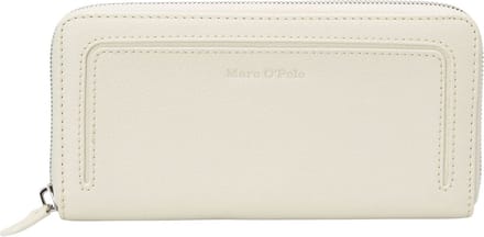 Marc O'Polo Portemonnee Finja Zip Wallet Natural Cotton Crème