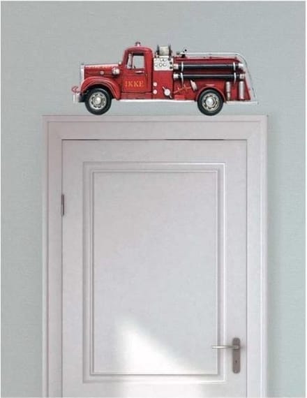 Muursticker Brandweer