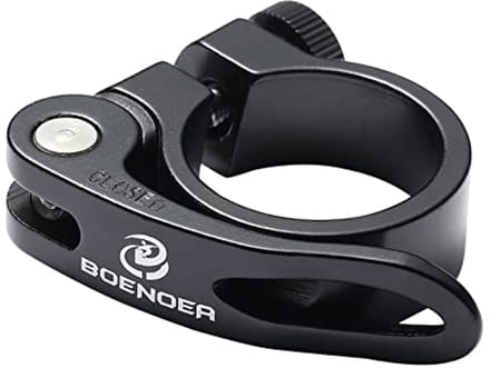 Fietszadelklem Aluminium met Snelspanner - 31,8 mm en 34,9 mm