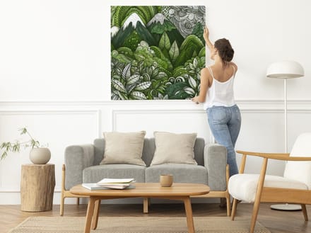 Kunstprint | Wanddecoratie | Forex | 75 × 75 cm