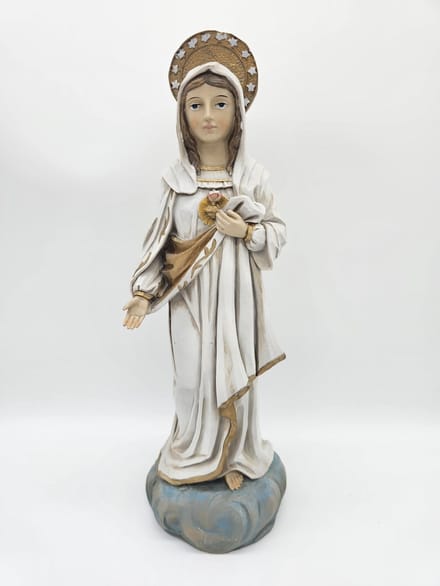 Maagd Maria Aanbidding - beeld 29,5 cm - Abonda Maagd Maria - materiaal polystone - religieus beeld