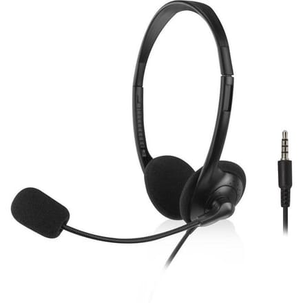 ACT Headset met 3,5mm audio-aansluiting AC9330