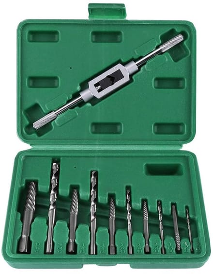 Allecto - 11-delige Schroeftrekkers - Gebroken Schroefboortrekkerset