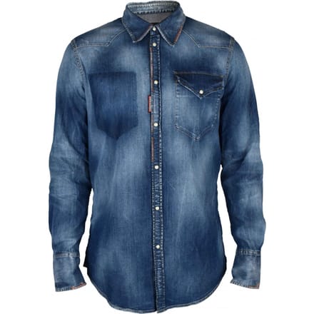 Dsquared2 Overhemd Blauw