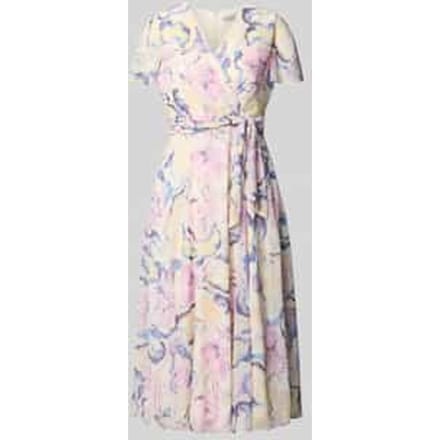 midi-jurk met all-over bloemenmotief