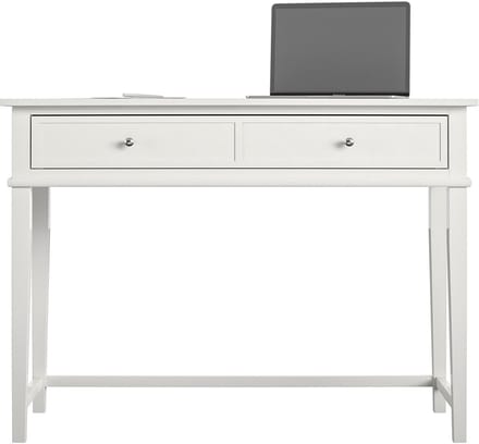 Franklin-Schrijftafel - 1-lade - Wit MDF