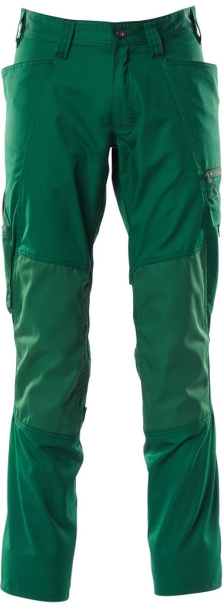 Mascot Accelerate Broek met kniezakken 18379-230 - Groen - C48 - 90