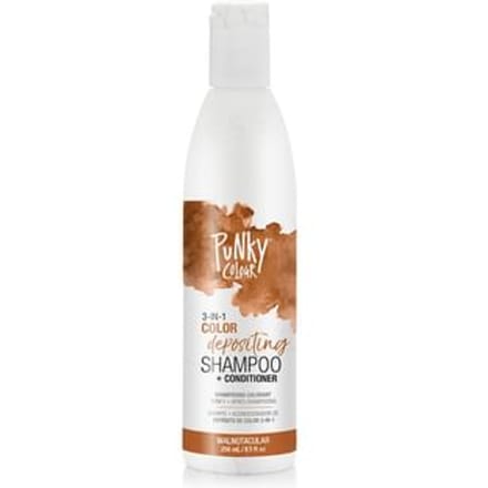 Punky Colour - 3-in-1 Color Depositing Shampoo + Conditioner Walnutacular 250ml