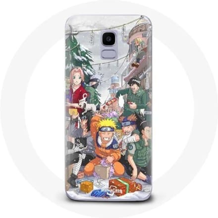 Coque pour Samsung Galaxy A6 2018 Naruto Christmas Day Anime Manga