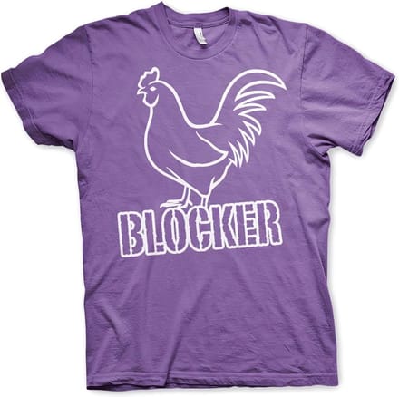 Hybris Cockblocker T-shirt paars