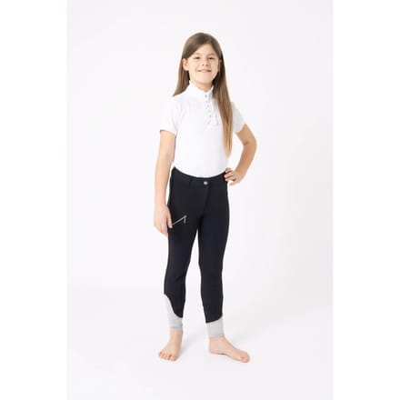 Horze FELICIA Kinderrijbroek, blauw, 146/152