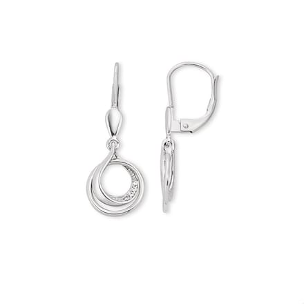 Orolino Ohrringe Gold 585 mit 6x Brillant zus. 0,03ct.