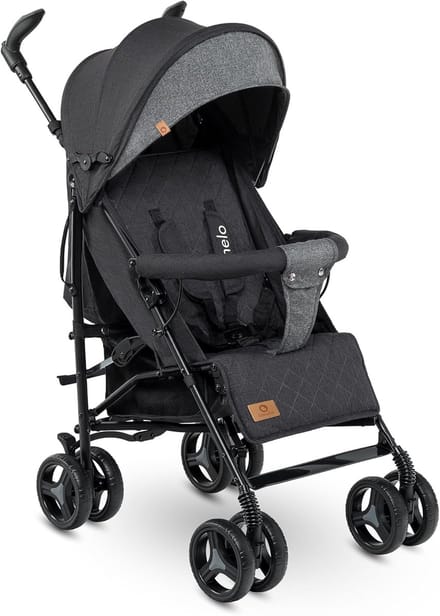 Lichte Opvouwbare Kinderwagen - Compacte Paraplu Buggy met Verstelbare Rugleuning en Schokdemping