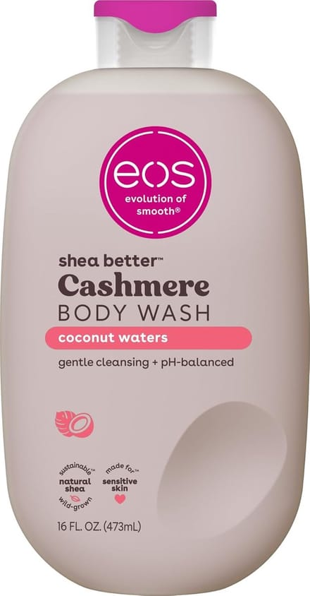 eos Shea Better Cashmere Body Wash – Coconut Waters – Douchegel – 473 ml
