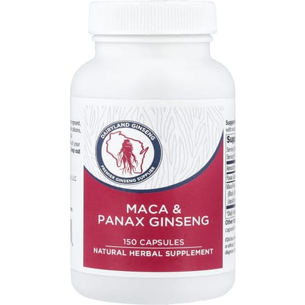 Maca & Panax Ginseng, 150 Capsules