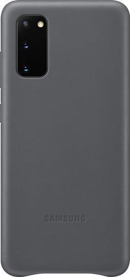 Samsung Leather Cover - Samsung Galaxy S20 - Lichtgrijs