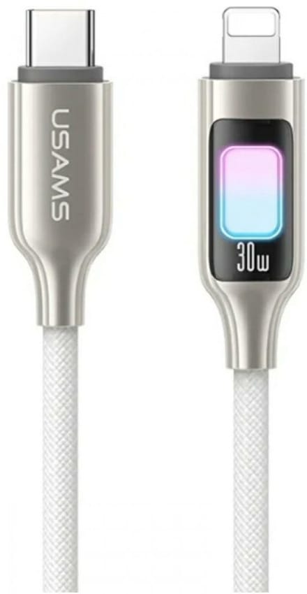 Usams Usb-C Naar Lightning Kabel 1.2M Voor Iphone 12 13 14 30W Beste Kwaliteit