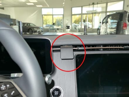 Brodit ProClip houder geschikt voor Mercedes Benz EQE/ EQS 2022 - Angled Mount