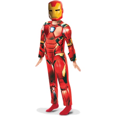 Rubie's Kostuum Marvel - Iron Man Jongens Rood Maat 104