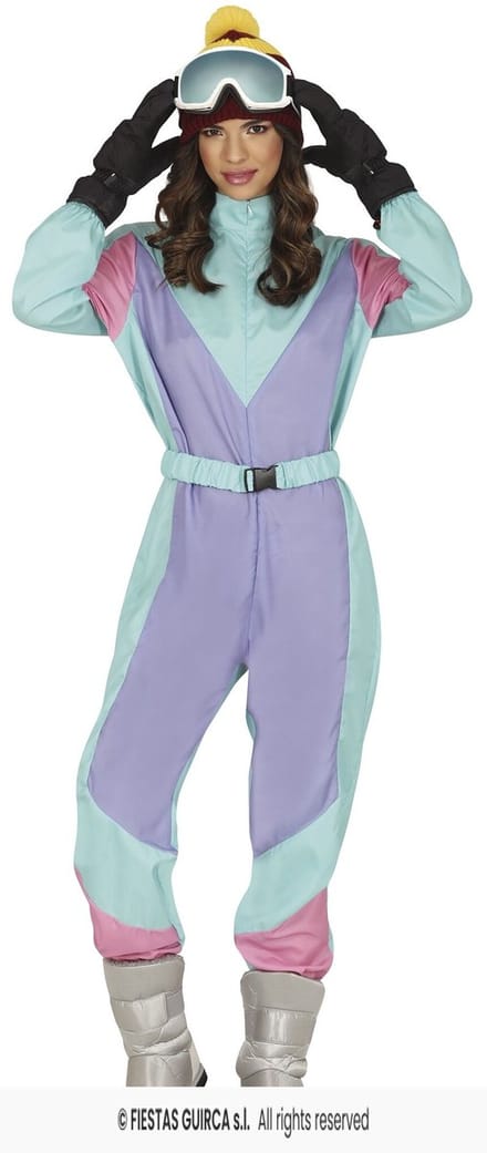 Skipak Super 80s Paars / Mint - Vrouw