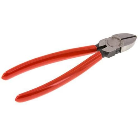 Knipex-Zijkniptang 180mm Met Kunststof Handgreep