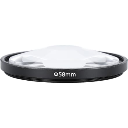 55mm Lensfilter Swirl Halo-effecten Optisch Glas Lensfilter met Filteradapterring voor Portret black