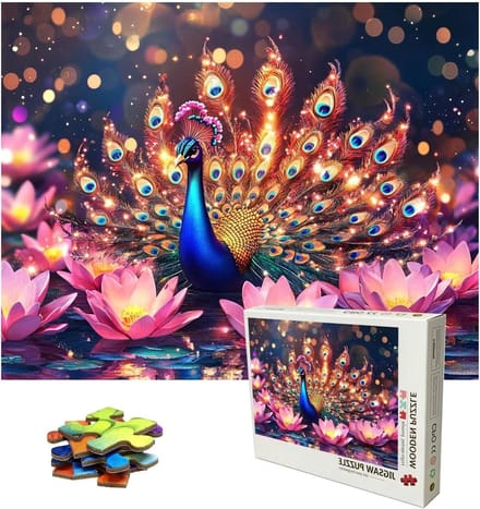 Houten Legpuzzels - Volwassen Puzzel - Ontspanning Thuis - Grote Uitdaging - 122x81 cm - Veelkleurig