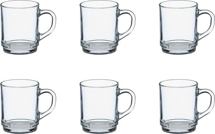 Duralex Versailles Theeglas 25 cl - Gehard glas - 6 stuks