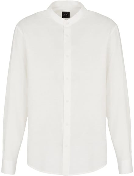 Armani Exchange Xm000717_af13181 Overhemd Met Lange Mouwen Wit XS Man