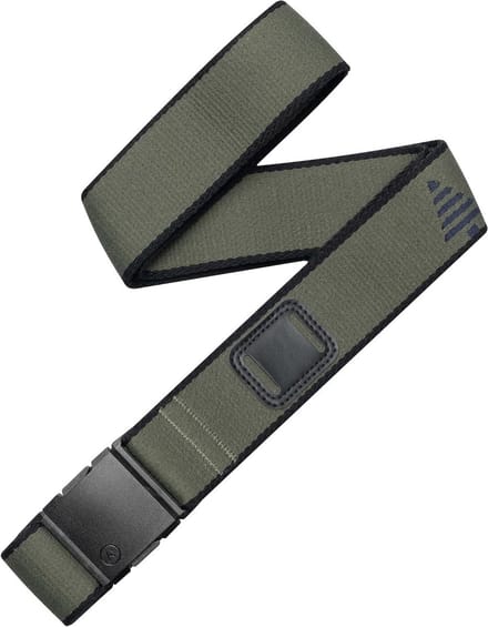 Stretch Riem - Verstelbare Riem - Comfortabel Dragen - Gevormde Gesp - One Size - Zwart