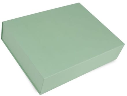 Cadeaudoos GROEN, 42,5x33,3x9,7cm (2 stuks)