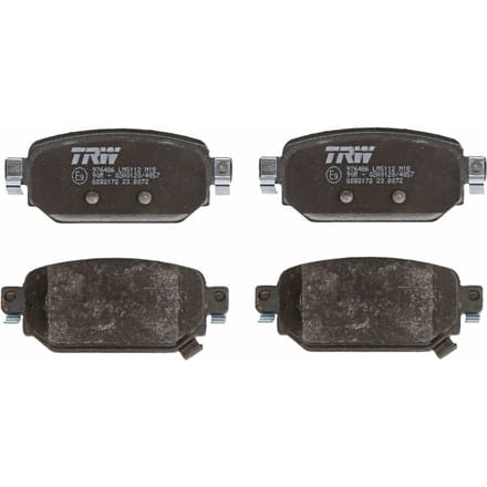 Remblokset TRW GDB2172, achter