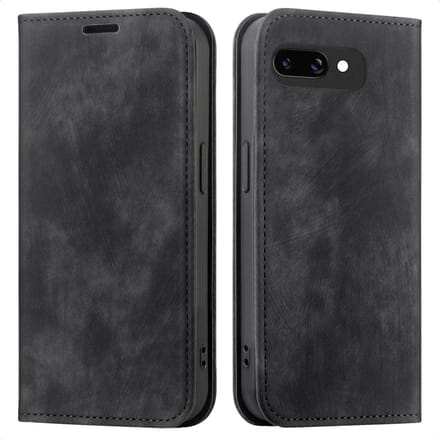 imoshion Hoesje - Geschikt voor Google Pixel 9a - Slim Bookcase - Zwart