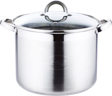 Ceruzo Soeppan 12L – RVS Pan 28 cm – Inductie – Met Deksel -Stamppot Pan
