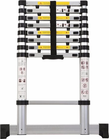 Telescopische Ladder - 2,6 M - 9 Treeds