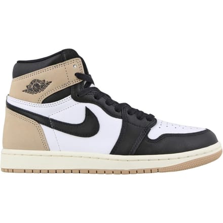Nike Dames Air Jordan 1 Retro Leren Hoogcut Sneakers (Bruin)