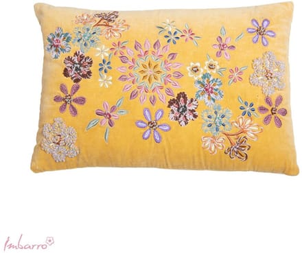 Imbarro - Sierkussen - Kussen - Camille - 40 x 60 cm - 100% Katoen Velvet