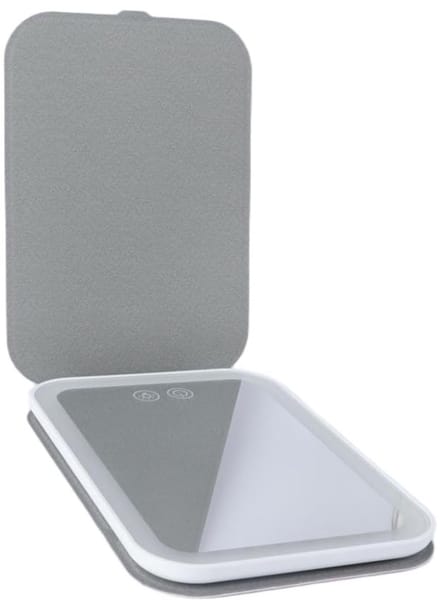 Dailygoods - Draagbare Make-upspiegel met Licht en 360 Graden Rotatie