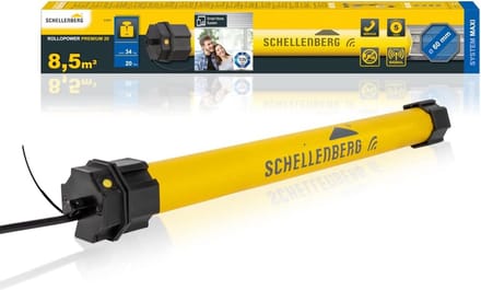Draadloze Rolluikmotor 40 Nm voor Smart Home Besturing tot 15 m