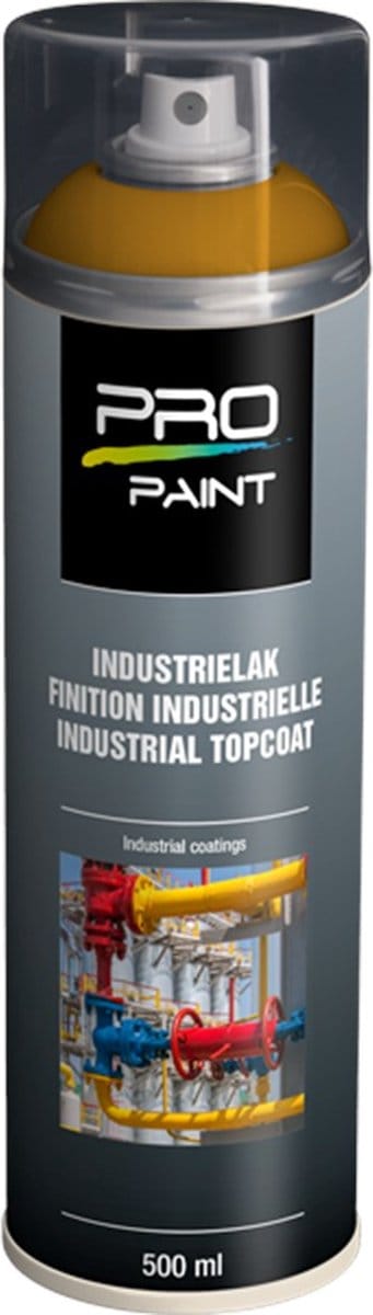 Industrielak Deklaag Veiligheidsgeel Ral 1007 HG (500ml)
