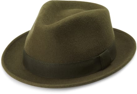 Tomasso Olijfgroene Moda Trilby