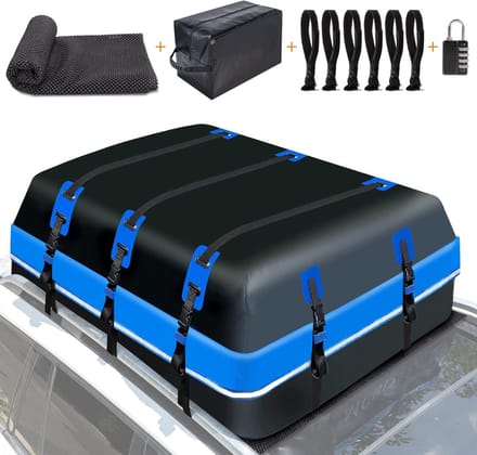 VLSelect® Dakkoffer - Bagagebox - Daktas - Blauw