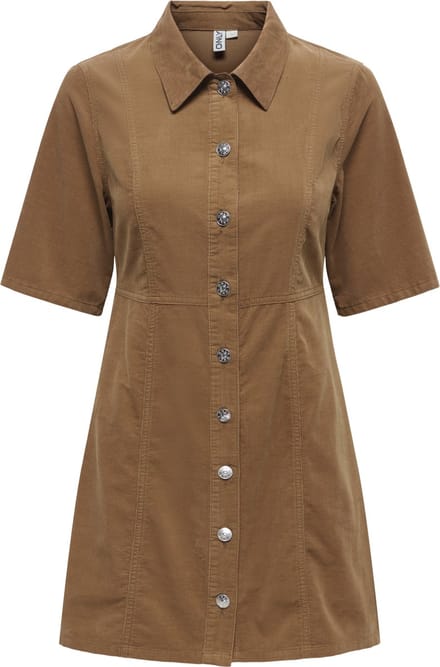 ONLY - ONLAIME 2/4 SHORT CORD BUTTON DRESS PNT - Meisjes - Mini jurken