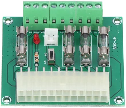 SPHProducts Voeding Adapter Module - 24PIN 20PIN Interface - Compact en Lichtgewicht - Elektronische Apparatuur - Stabiele Voeding - Ideaal voor ...