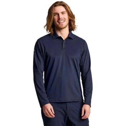 Slam Tech Pique Polo Ls - Sportswear - Volwassen