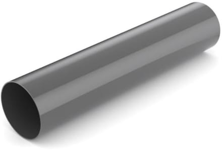 Regenpijp 90mm grafiet 2m - Systeem 90