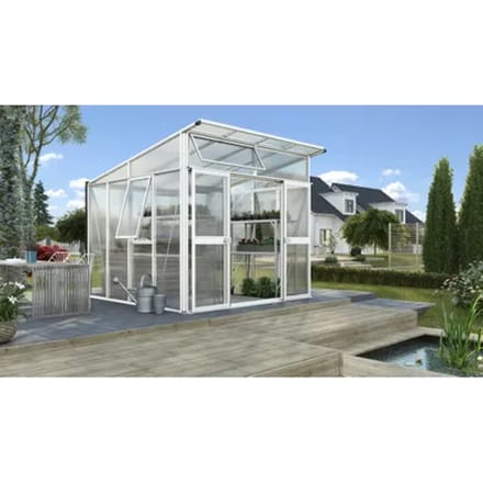 Vitavia Tuinkas Aphrodite 7800 - Polycarbonaat 10mm - Wit - 267x295x242cm