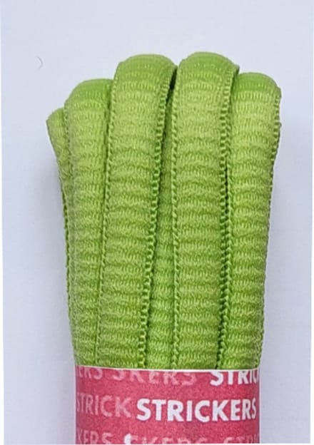 Strickers Veter - Groen - Ovaal - Rond - Lengte 120 cm - Dikte 6 mm - Schoenveter